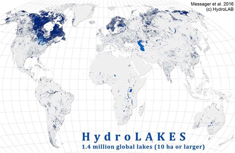 World's 25 Largest Lakes, by Area - Vivid Maps