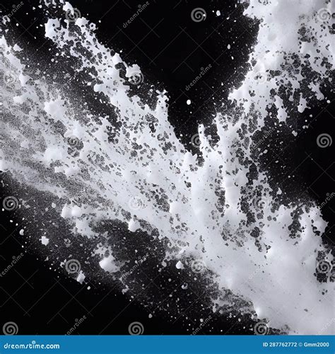 Splash of White Milk Splash on White Background Generative Ai ...