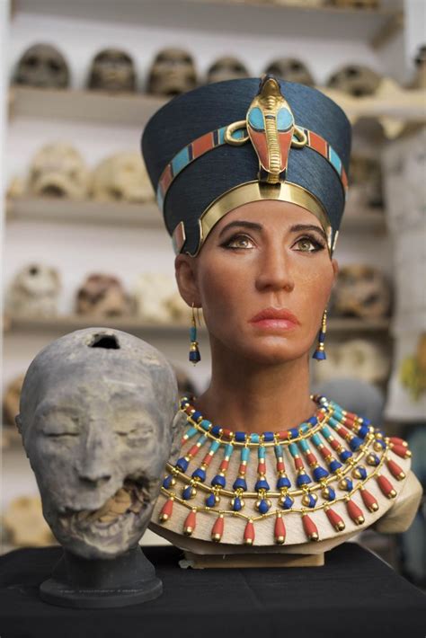 Reconstruyen rostro de Nefertiti, pero surge la polémica por piel ...