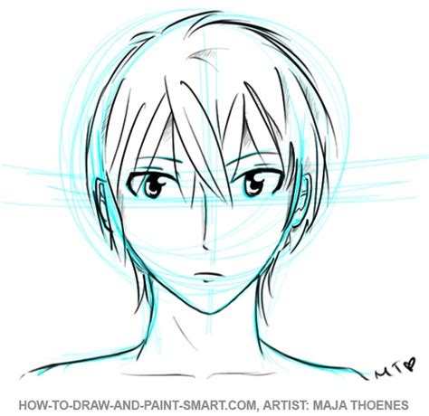 How To Draw A Anime Boy Step By Step For Beginners - Ultralight RadioDxer