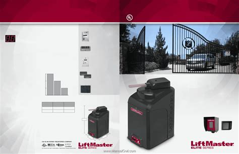 LiftMaster CSW24U | CSW24U Sell Sheet Manual