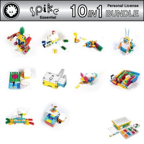 LEGO SPIKE Essential 10-IN-1 Bundle (Business) - LEGO custom model with ...