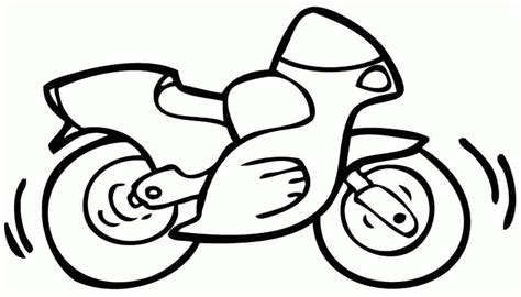 Motorcycle Coloring Pages For Kids - Coloring Home