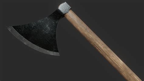 3D model Viking Dane Axe VR / AR / low-poly | CGTrader