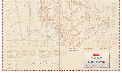 Battle of Vimy Ridge map on tour | Canadian Geographic