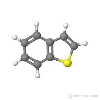 1-benzothiophene Structure - C8H6S - Over 100 million chemical ...