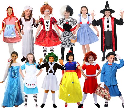 GIRLS BOOK CHARACTER COSTUMES FAIRYTALE WORLD BOOK DAY CHILD FANCY ...