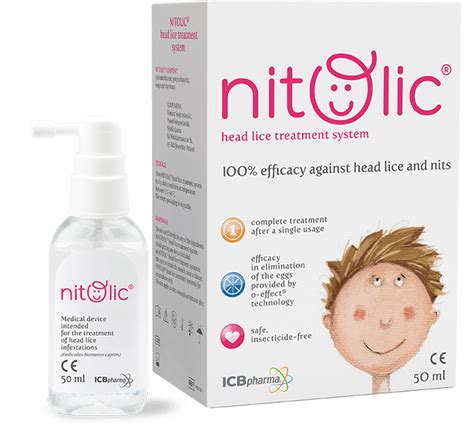 Nitolic® head lice treatment system, 50ml - Nitolic