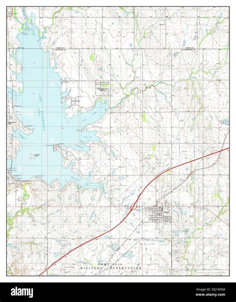 Elgin, Oklahoma, map 1991, 1:24000, United States of America by ...