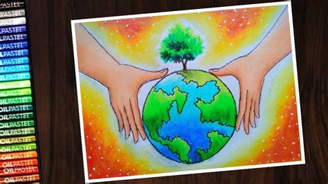 Drawing Drawings Sketches Drawing Poster On World Environment Day