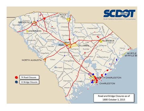 DOT releases updated road closures map | Manning Live