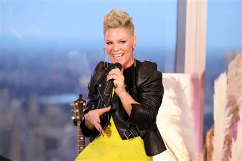 Pink's new album 'Trustfall' all about 'low-level trauma'