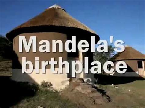 Nelson Mandela's birthplace - YouTube