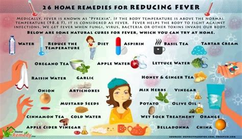 26 Home Remedies for Reducing Fever - Home Remedies