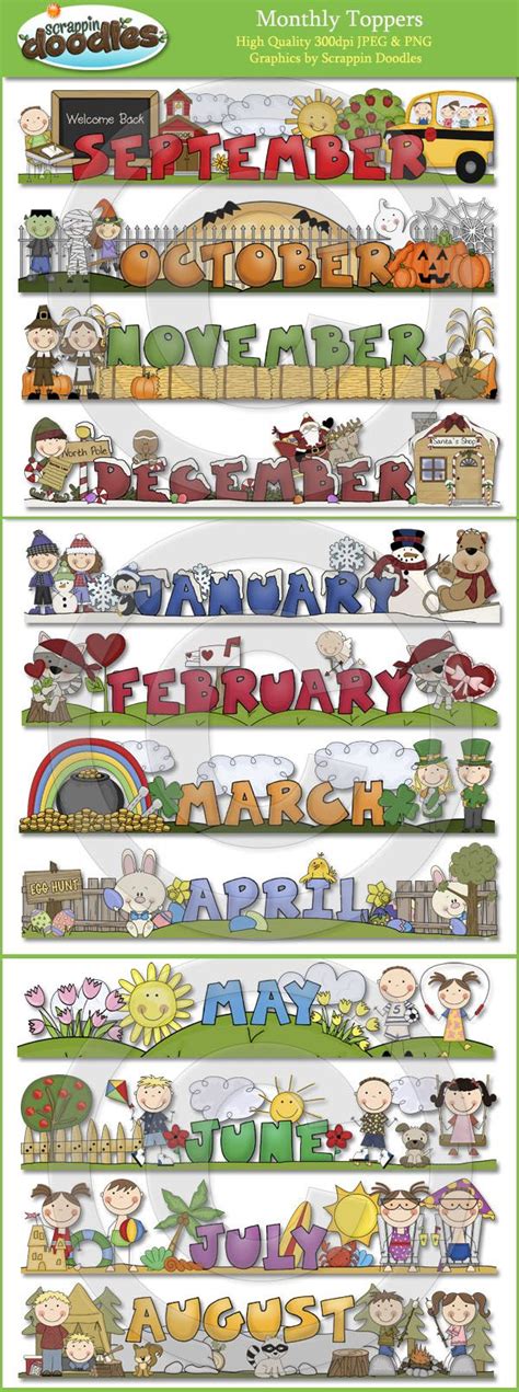 february calendar heading clipart - Clipground