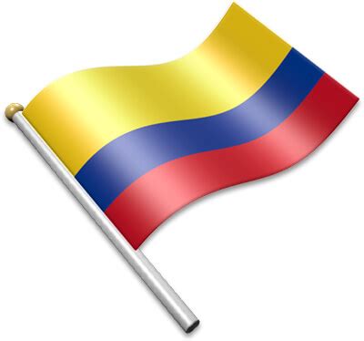 Flag Icons of Colombia | 3D Flags - Animated waving flags of the world ...