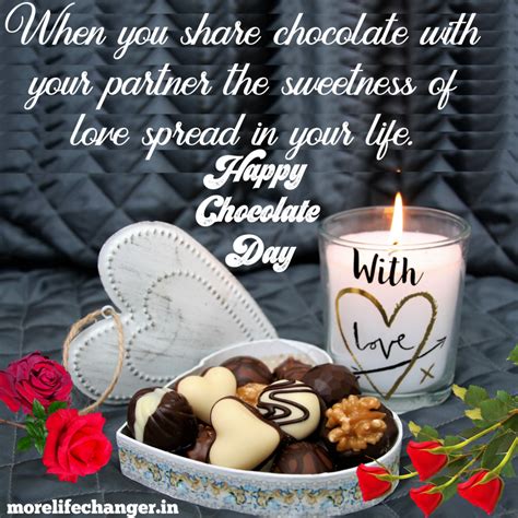 Happy Chocolate Day Quotes with HD images - More life changer