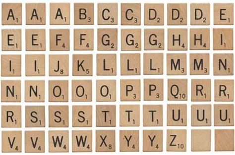 Blank Scrabble Tiles Printable