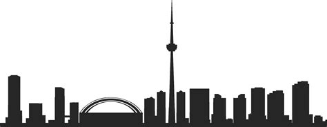 Toronto Skyline Drawing | Free download on ClipArtMag