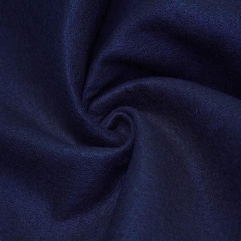 Navy Blue solid Acrylic Felt Fabric | iFabric