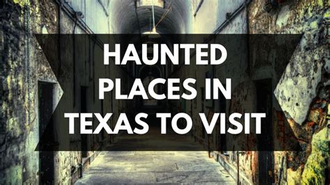 Haunted places in Texas: Some of the top haunts in the state