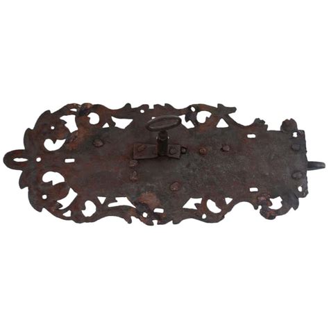 17th Century Iron Door Lock at 1stDibs