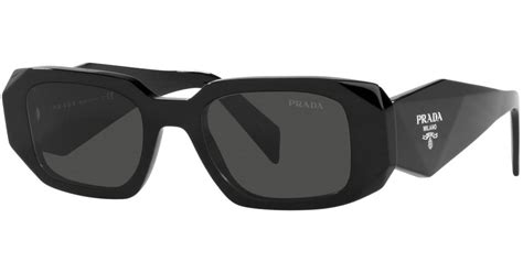 Prada Low Bridge Fit Sunglasses, Pr 17wsf 51 in Black | Lyst