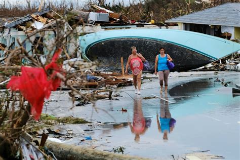 Aerial photos show widespread damage in Bahamas from Hurricane Dorian ...