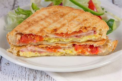 George Foreman Grill Breakfast Sandwich Recipe - Food.com