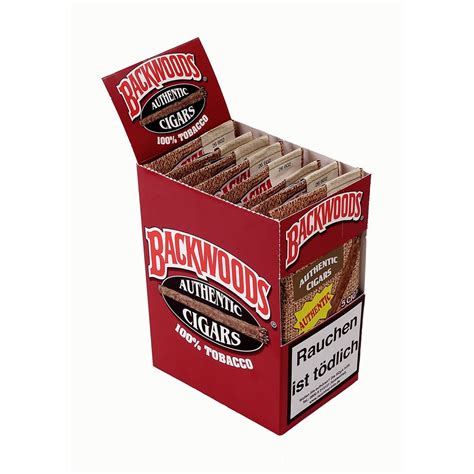 Backwoods Cigars Authentic (aromatic flavor), 5 pieces per bag - Pape ...