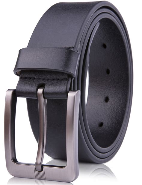 Genuine Leather Dress Belts For Men - Mens Belt For Suits, Jeans ...