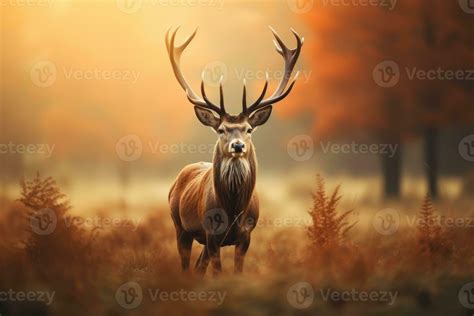 Red deer in the nature habitat 25796763 Stock Photo at Vecteezy