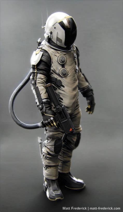 ArtStation - Astronaut, Matt Frederick | Space suit, Sci fi concept art ...