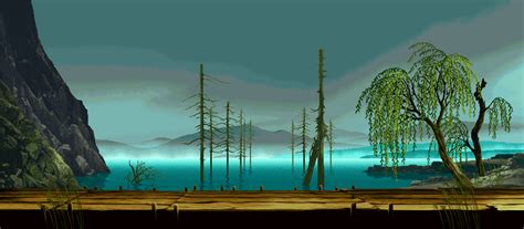 Stunning Animated GIFs of Backgrounds From Old Fighting Games | Fight ...