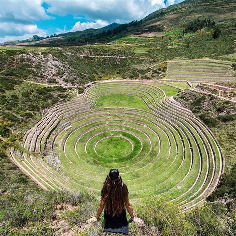 Discover the Incas wonderful work of engineering in Moray. Amazing shot ...