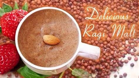 How to Make Ragi Malt Recipe | RAGI JAVA Recipe | Healthy Recipe for ...