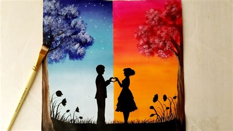 39++ Couples canvas painting ideas ideas | cutenews