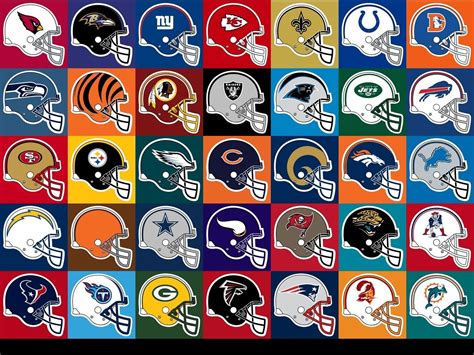 Nfl Football Team Helmet Logos Clipart Nfl Teams Logos Nfl Logos ...