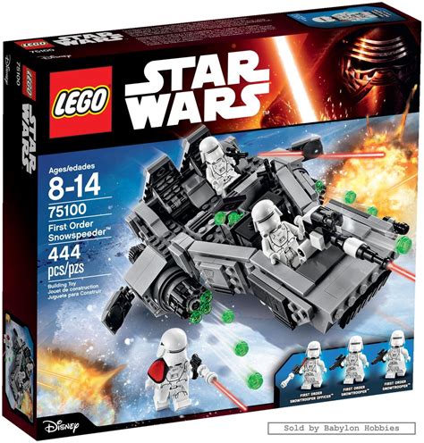 Lego Star Wars - First Order Snowspeeder (by Lego) 75100 787468472166 ...