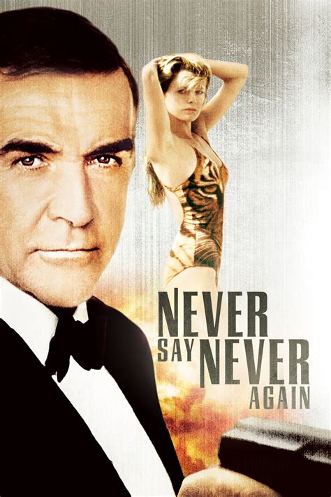 Never Say Never Again (1983) - Posters — The Movie Database (TMDB)