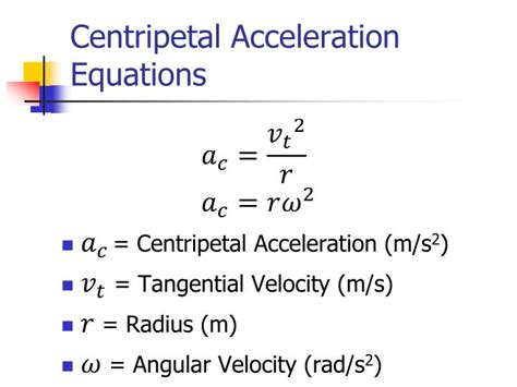 Tangential And Centripetal Acceleration Equation - Tessshebaylo