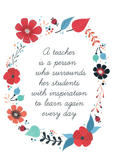 Inspired Teaching - Thank You Card For Teacher (Free) | Greetings ...