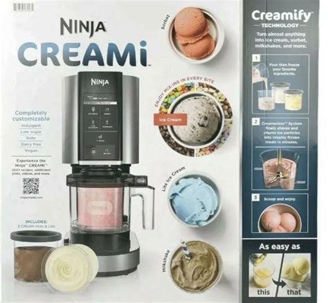 Ninja Creami Ice Cream Maker Manual