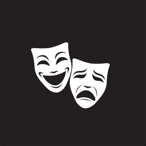 Comedy Tragedy Masks Wallpaper