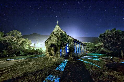 The Tuba Church at Night — Josh Ellis Photography