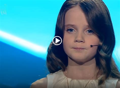 9-year-old Amira Willighagen gave a stunning rendition of the opera ...