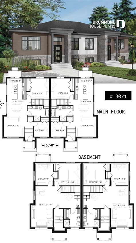 Discover the plan 3071 (Moderna) which will please you for its 2, 3, 4 ...