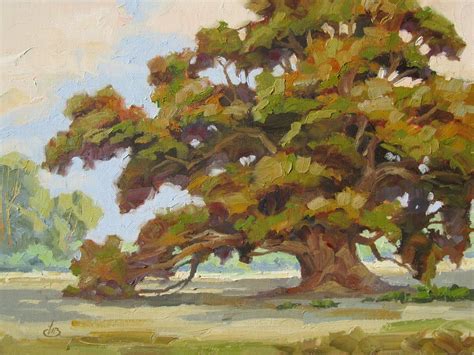 TOM BROWN FINE ART: 12x16 inch OAK TREE OIL PAINTING by TOM BROWN ...