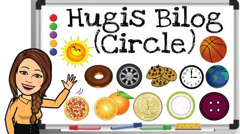 HUGIS BILOG || CIRCLE || MGA BAGAY NA HUGIS BILOG || TAGALOG LESSON ...