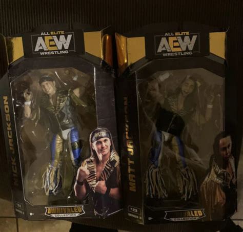 AEW UNRIVALED SERIES 3 YOUNG BUCKS NICK MATT JACKSON NEW ALL ELITE ...